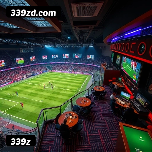 Apostas esportivas na 339z — ilustração editorial